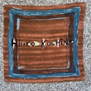 Hiroko Koshino vintage scarf/handkerchief/pocket square